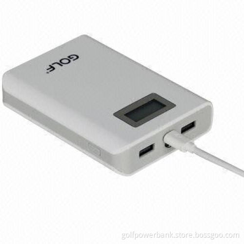 10,400mAh Portable Power Bank with LCD Display Indicator